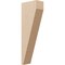 Ekena Millwork 4"W x 8"D x 24"H Thin Concord Rough Cedar Woodgrain TimberThane Corbel, Primed Tan CORUR04X08X24CONRCPR - alternate 1